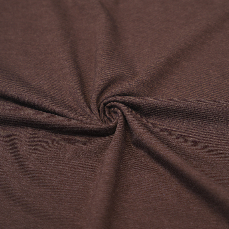 Organic bamboo/cotton stretch jersey loungewear fabric