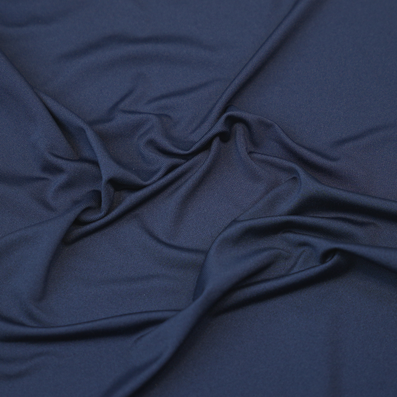 Recycled polyester spandex jersey T-shirt fabric