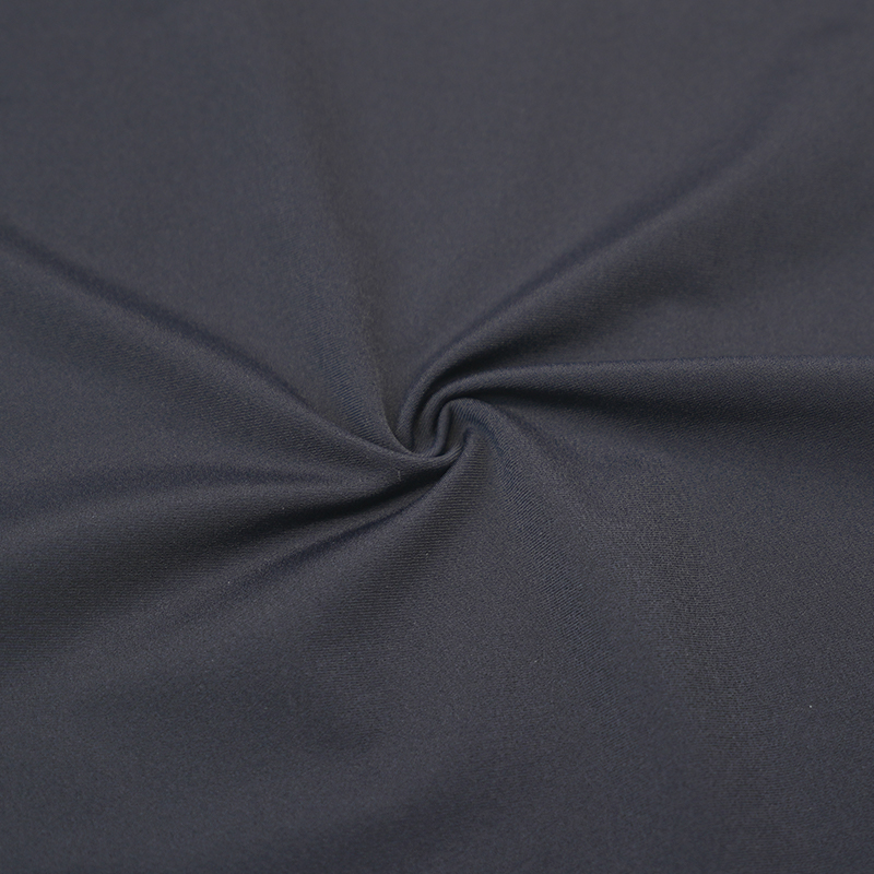 Recycled polyester spandex fleece