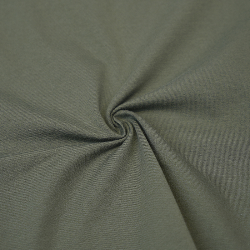 Organic cotton spandex jersey fabric